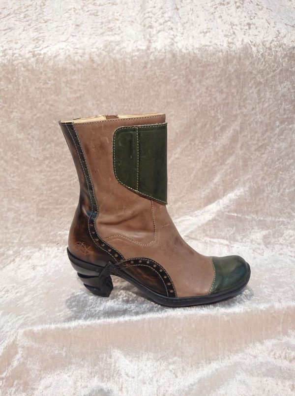 EJECT Boots Green/Brown/Beige | Rockstar Shop