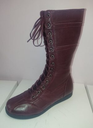 HOTPULSE HPW021-08 Boxer boot-burgundy
